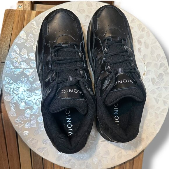 Vionic Walker Classic Men’s 11 Wide Leather Walking Shoes Orthotic Support Comfy - Picture 6 of 13